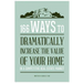 166 Ways to Dramatically Improve the Value of your Home
