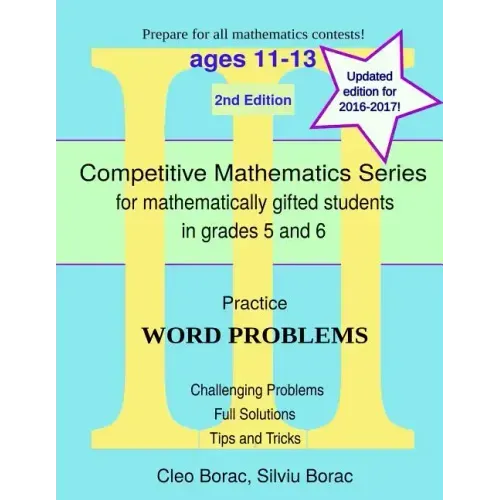Practice Word Problems: Level 3 (ages 11-13)