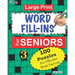 Large Print WORD FILL-INS For SENIORS; Vol. 3