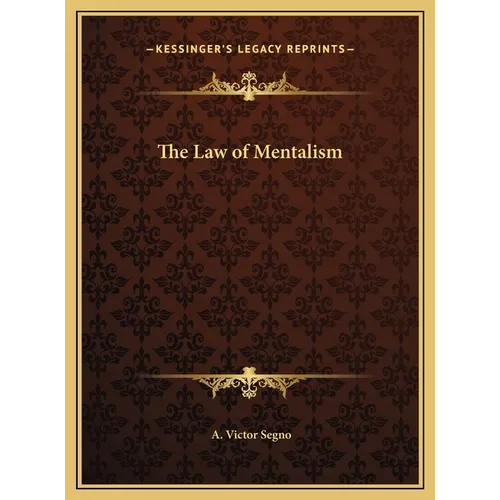The Law of Mentalism