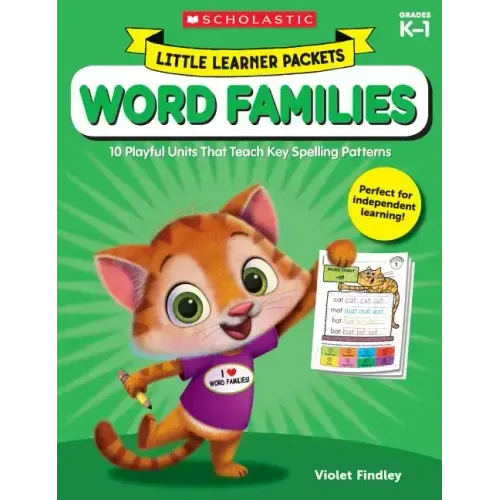 Little Learner Packets: Word Families: 10 Playful Units That Teach Key Spelling Patterns