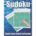 sudoku hard very hard extreme: Large Print Sudoku Puzzle Book 120 PAGE