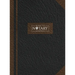 Mobile Notary Journal: Hardbound Record Book Logbook for Notarial Acts, 390 Entries, 8.5" x 11", Black and Brown Cover