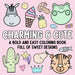 Charming & Cute: A Bold and Easy Coloring Book Full of Sweet Designs