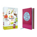 Nirv, Tiny Theologians Bible, Leathersoft Over Board, Pink, Comfort Print: A Beginner's Guide to the Bible - For Kids