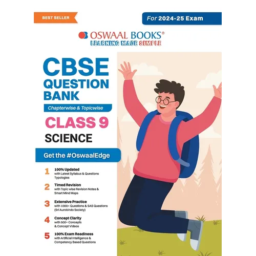 Oswaal CBSE Question Bank Class 9 Science, Chapterwise and Topicwise Solved Papers For 2025 Exams