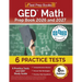 GED Math Prep Book 2025 and 2026: 6 Practice Tests and GED Study Guide [8th Edition]