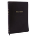 KJV, Reference Bible, Super Giant Print, Leather-Look, Black, Indexed, Red Letter Edition