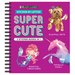Brain Games - Sticker by Letter: Super Cute - 3 Sticker Books in 1 (30 Images to Sticker: Playful Pets, Totally Cool!, Magical Creatures)