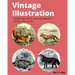 Vintage Illustration: Vintage Dogs, Wolves, and Foxes illustration from the 19th century.