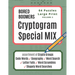 Bored Boomers CRYPTOGRAM SPECIAL MIX - 64 Puzzles Large Print - Vol 2: Assortment of Crypto Groups, Code Words, Geography, Word Search, Letter Falls,