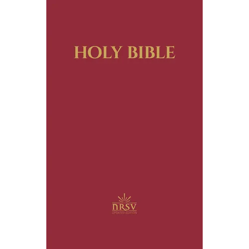 NRSV Updated Edition Pew Bible with Apocrypha (Hardcover, Burgundy)