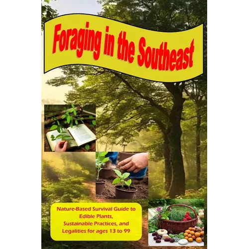 Foraging in the Southeast: Nature-Based Guide to Edible Plants, Sustainable Practices, and Legalities for Ages 13 to 99