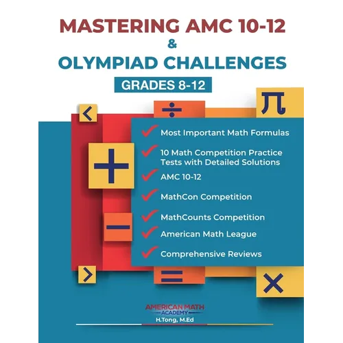 Mastering AMC 10-12 & Olympiad Challenges: Grades 8-12