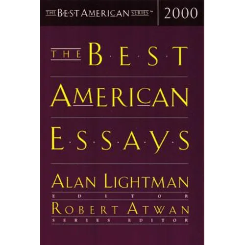 The Best American Essays 2000