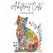 Abstract Cats: A Coloring Book of Floral and Abstract Feline Art (Large Print)