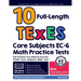 10 Full Length TExES Core Subjects EC-6 Math Practice Tests: The Practice You Need to Ace the TExES Core Subjects Math Test