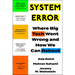 System Error