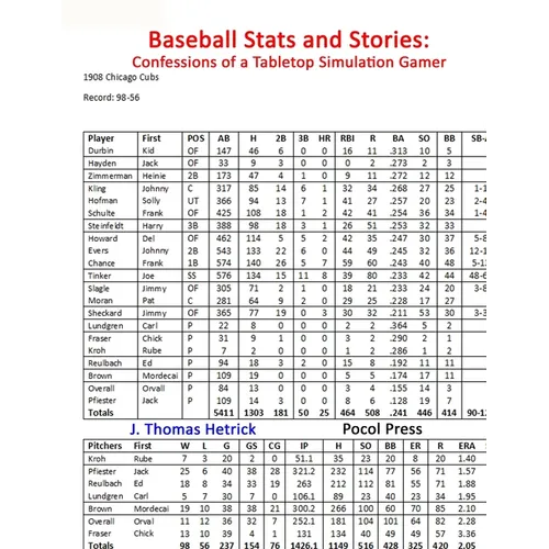 Baseball Stats and Stories: Confessions of Tabletop Simulation Gamer