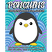 Penguins Coloring Book For Adults: Cute Penguin Coloring Book containing 20 pages filled with paisley, henna and Mandala designs