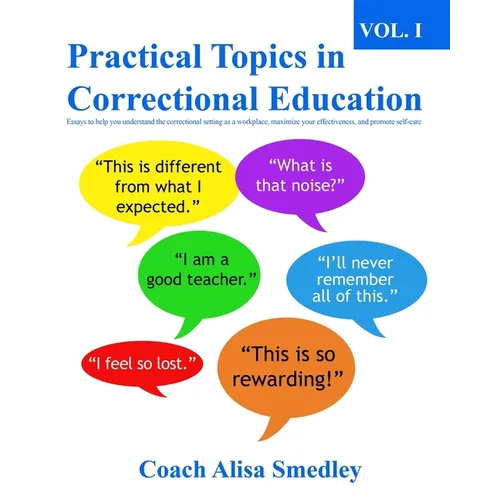 Practical Topics in Correctional Education Vol 1