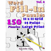 Word Fill-In Puzzles: Fill In Puzzle Book, 150 Puzzles: Vol. 8