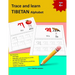 Trace and learn Tibetan ALPHABETS: Tibetan alphabet practice Learn Tibetan Alphabets and Tibetan alphabet pronunciation A perfect handwriting and prac