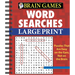Brain Games - Word Searches - Large Print: Easy on the Eyes, Not on the Brain Puzzles Progress from Simple to Challenging Gift for Adults & Seniors