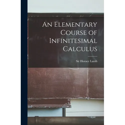 An Elementary Course of Infinitesimal Calculus