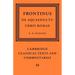 Frontinus: de Aquaeductu Urbis Romae
