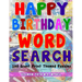Happy Birthday Word Search