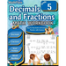 Decimals and Fractions Math Workbook 5th Grade: Fractions and Decimals Grade 5, Operations with Decimals and Fractions, Fractions Word Problems, Conve