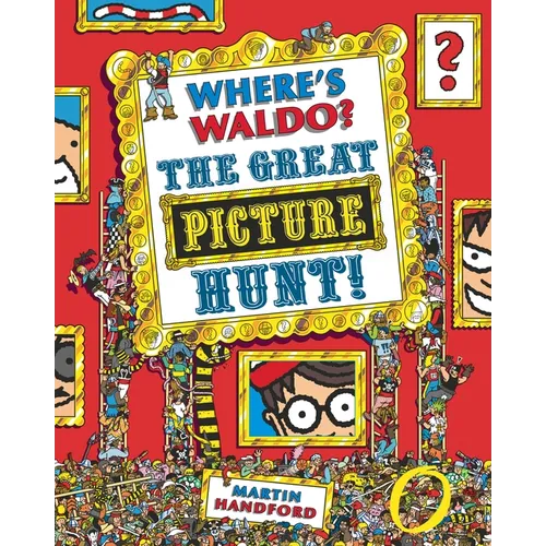 Where's Waldo? the Great Picture Hunt: (A Hidden Object Activity Book Including Stickers, Spot-The-Difference Spreads, Search & Find Puzzles, & More -