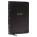 KJV Holy Bible: Large Print Single-Column with 43,000 End-Of-Verse Cross References, Black Leathersoft, Personal Size, Red Letter, Comfort Print: King