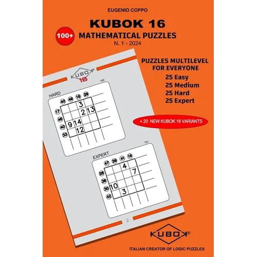 Kubok 16: 100+ Mathematical Puzzles - N.1 2024