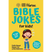 100 Hilarious Bible Jokes for Kids: Faith-Based Humor for Little Believers: Christian Joke Book for Children Clean Bible Humor for Church, Home, or Sc