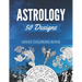 50 Astrology Designs: Adult Coloring Book - Over 50 coloring pages to color.