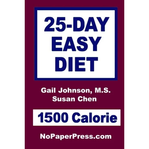 25-Day Easy Diet - 1500 Calorie