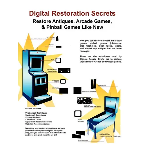 Digital Restoration Secrets: Restore Antiques, Arcade Games,& Pinball