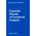 Essential Results of Functional Analysis