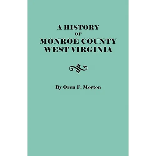 History of Monroe County, West Virginia