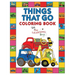 Things That Go Coloring Book with The Learning Bugs: Fun Children's Coloring Book for Toddlers & Kids Ages 3-8 with 50 Pages to Color & Learn About Ca