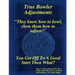 True Bowler Adjustments