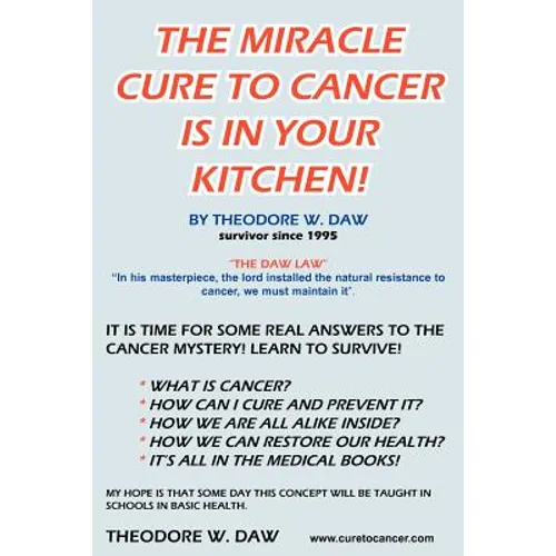 The Miracle Cure to Cancer Is in Your Kitchen!