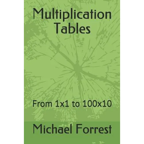 Multiplication Tables: From 1x1 to 100x10