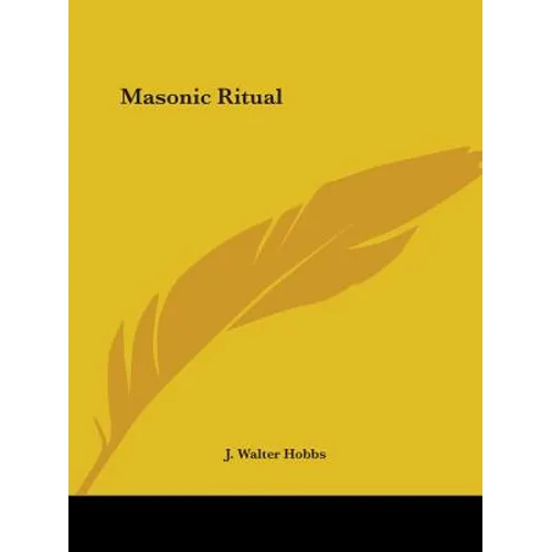 Masonic Ritual