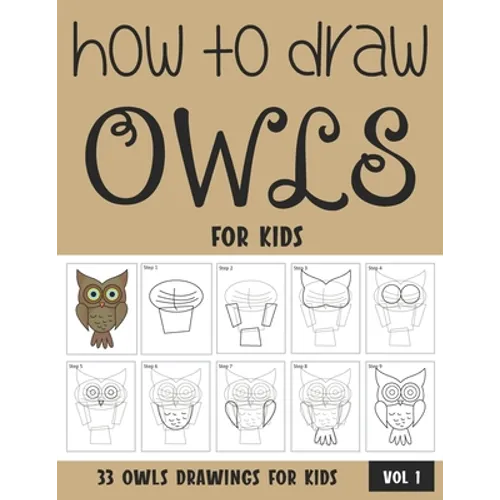 How to Draw Owls for Kids