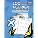 Humble Math - 100 Days of Multi-Digit Multiplication: Ages 10-13: Multiplying Large Numbers with Answer Key - Reproducible Pages - Multiply Big Long P