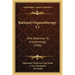 Rational Organotherapy V1: With Reference To Urosemiology (1906)