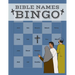 Bible Names Bingo Game Book: Youth Group Sunday School Church Group Christian Party Game